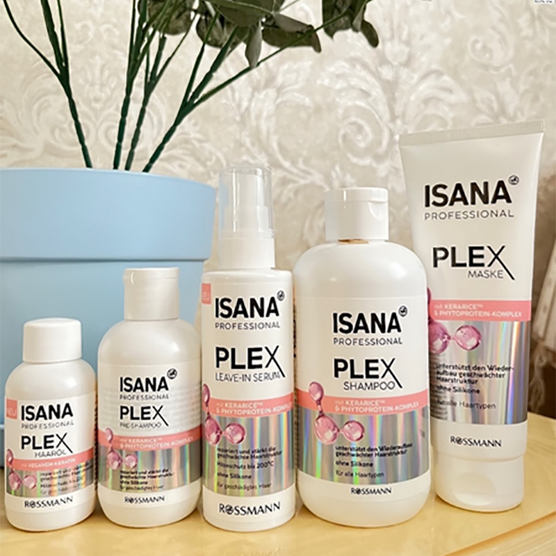 قبل–شامبو إيــســانــا بــلــيــكــس لإصلاح الشعر التالف / ISANA Professional PLEX Pre-Shampoo - Image 3